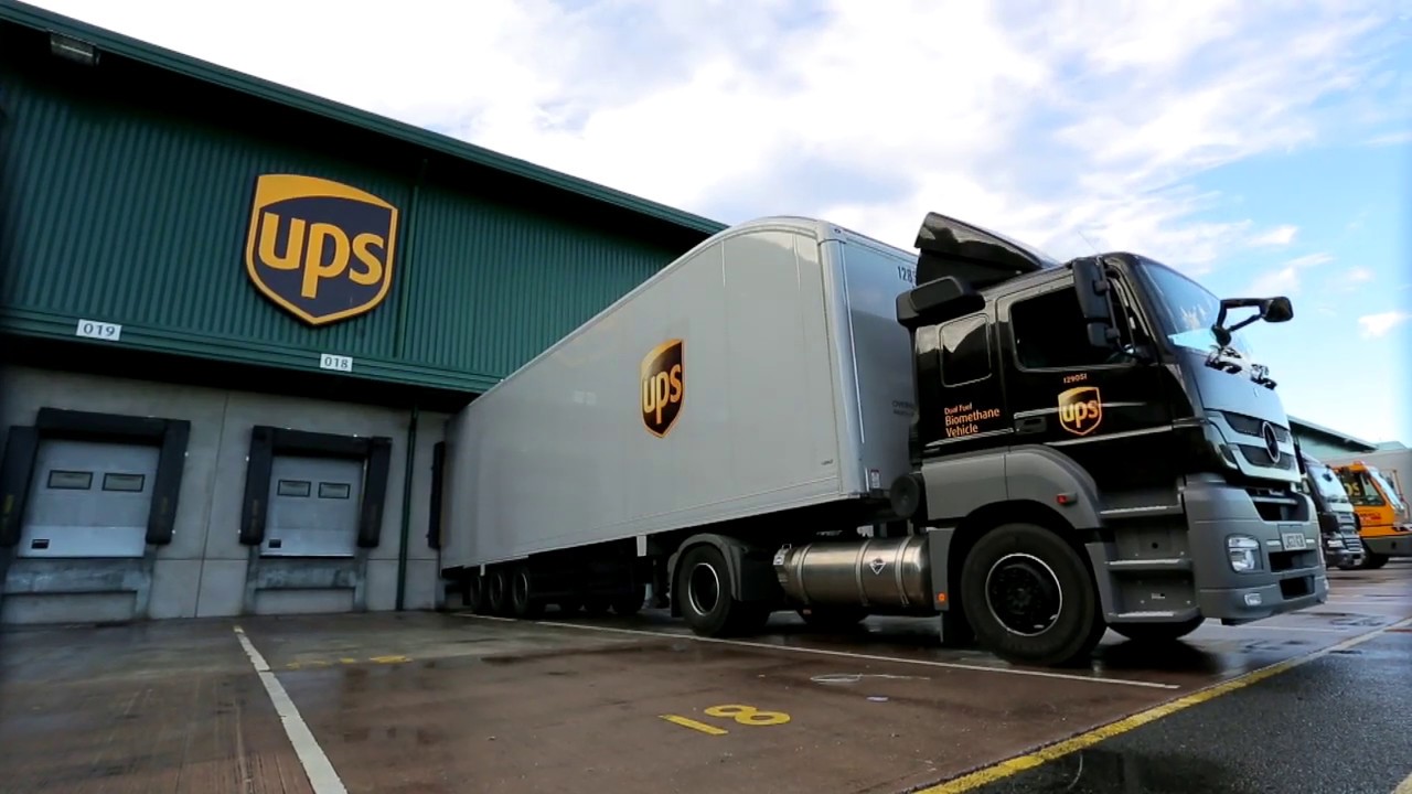 UPS Tamworth Hub - YouTube