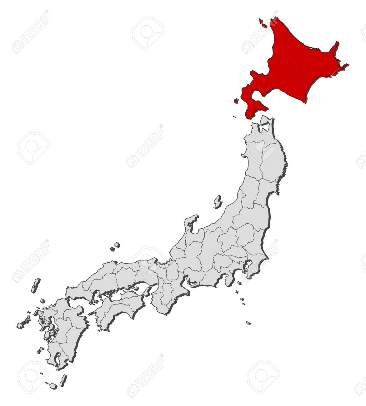 3位：北海道