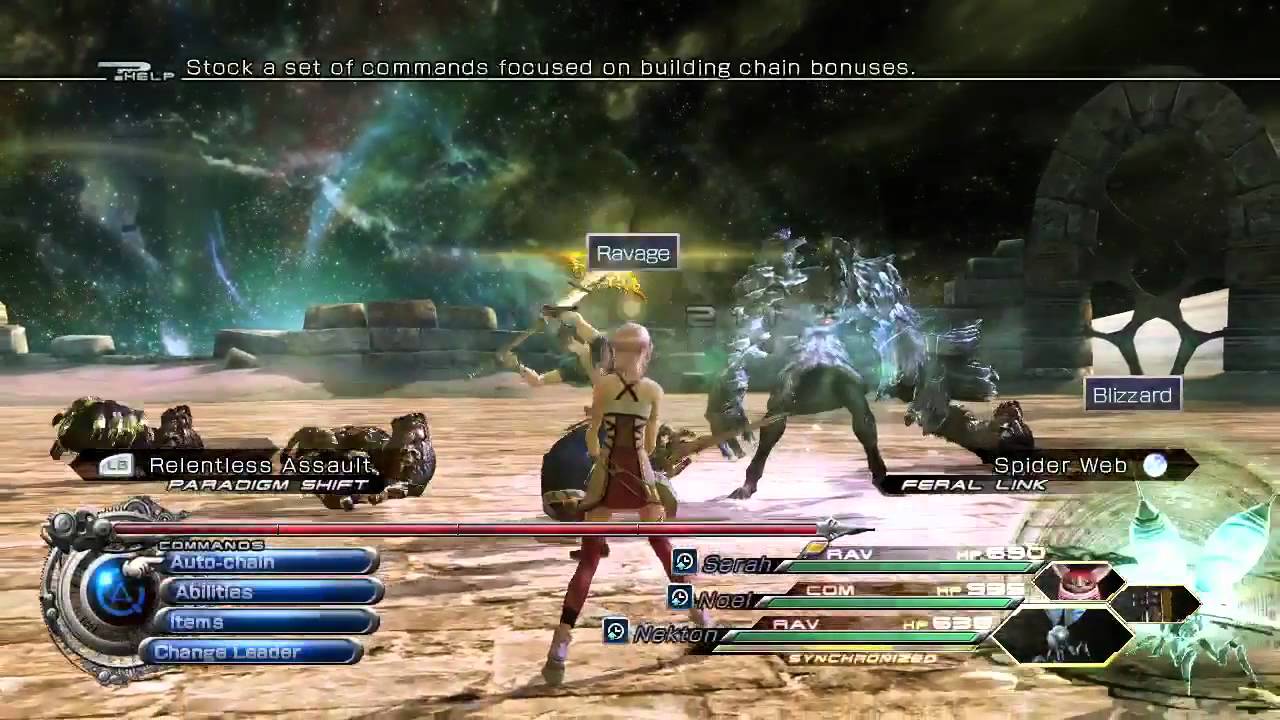 Final Fantasy XIII-2 - Gameplay - YouTube