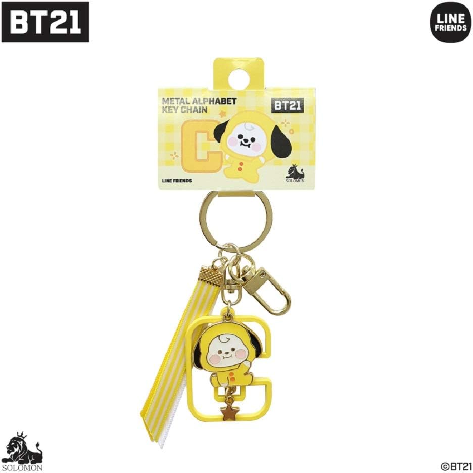 BT21 メタル アルファベット キーチェーン