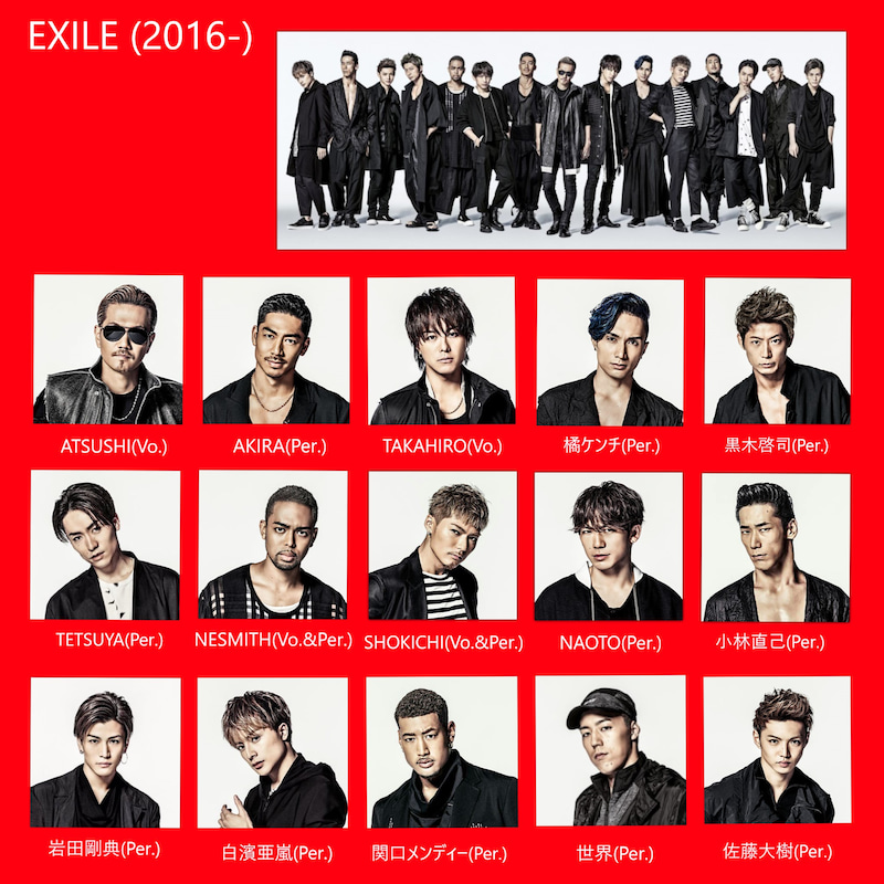 27位：EXILE TRIBE‎