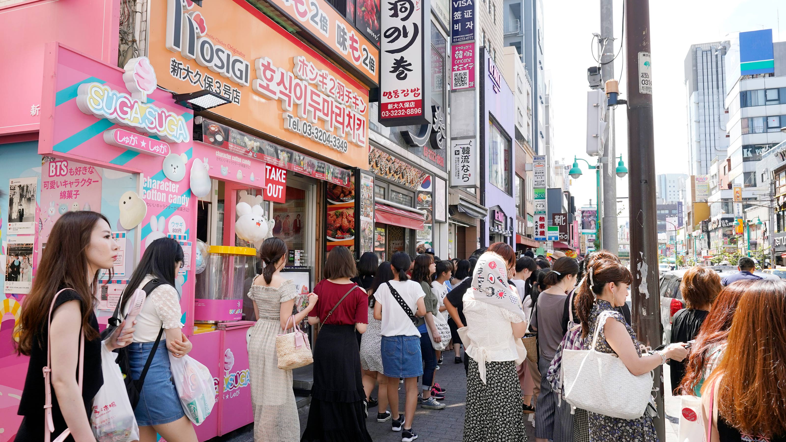 国内でもっとも外国人居住者数の比率が高い街