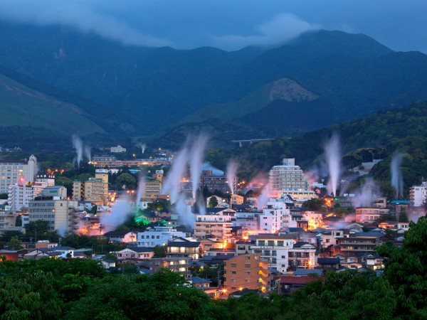 3位：別府八湯温泉（大分県）