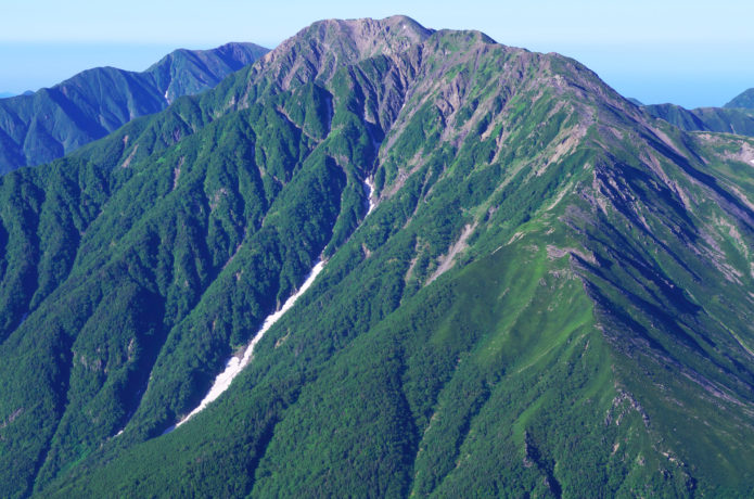 7位：赤石岳　標高3,120.53m