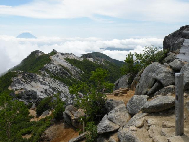 67位：薬師岳（鳳凰山）　標高2,780ｍ