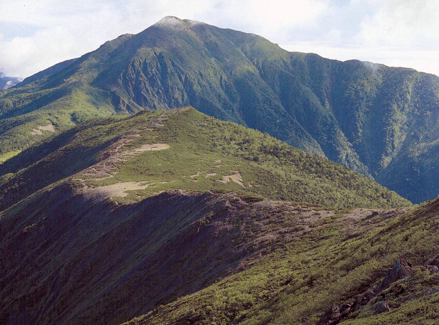 63位：上河内岳　標高2,803 m