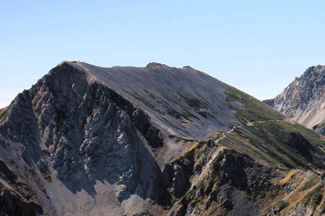 60位：杓子岳　標高2,812m