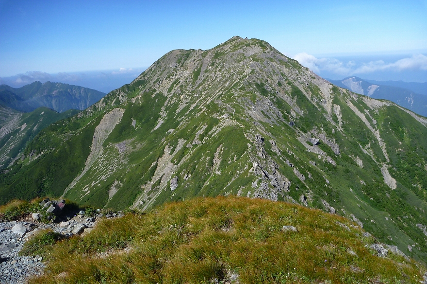 13位：荒川中岳　標高3,083.68