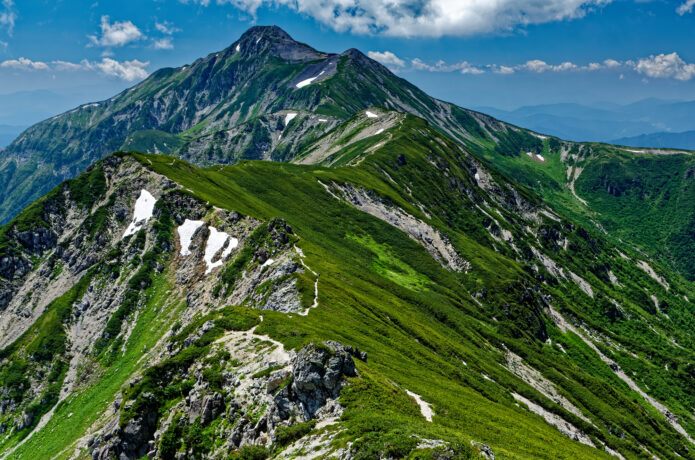 34位：笠ヶ岳　標高2,897.48m