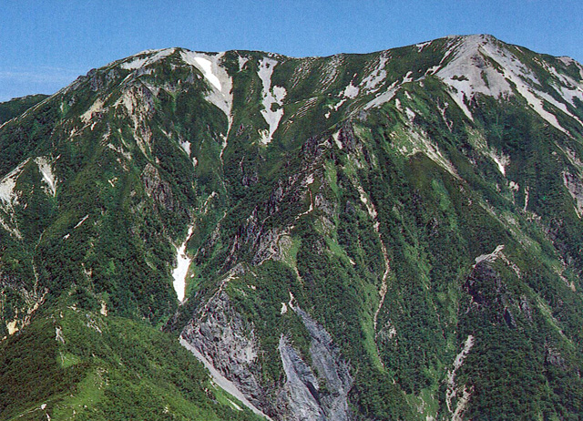 66位：蓮華岳　標高2,799 m