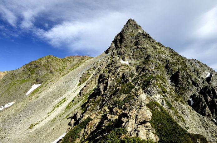 5位：槍ヶ岳　標高3,180m