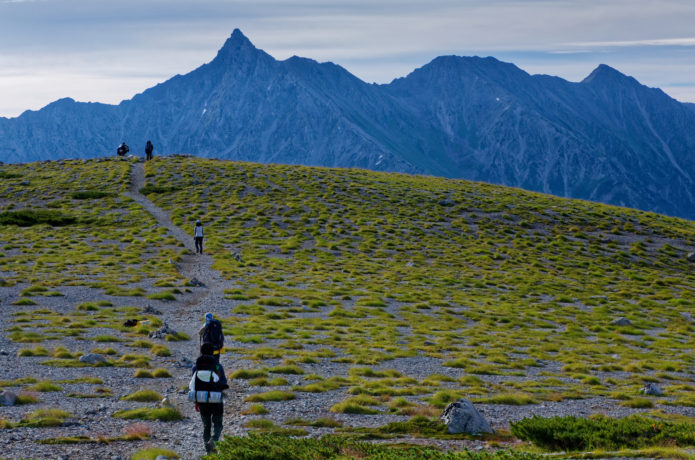 44位：双六岳　標高2,860m