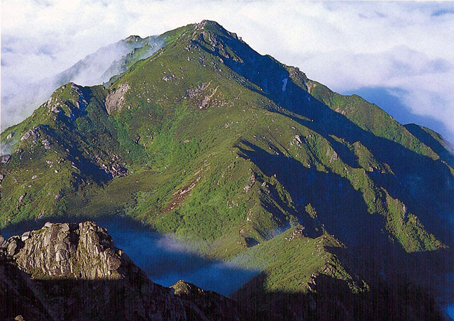 46位：三ノ沢岳　標高2,847 m