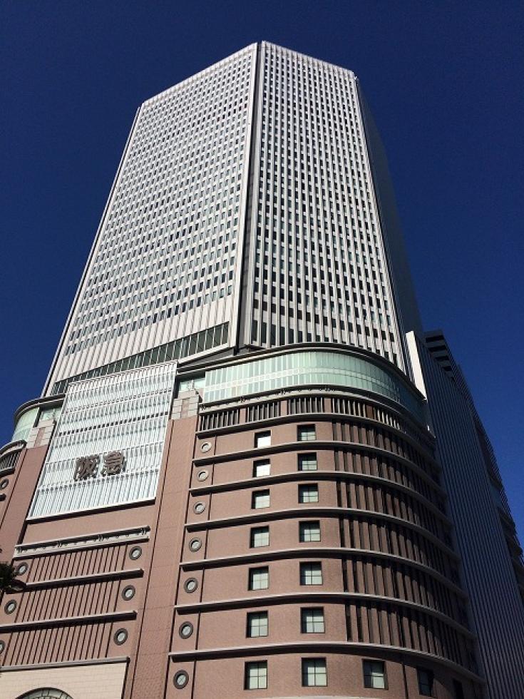 85位：梅田阪急ビル オフィスタワー　187m