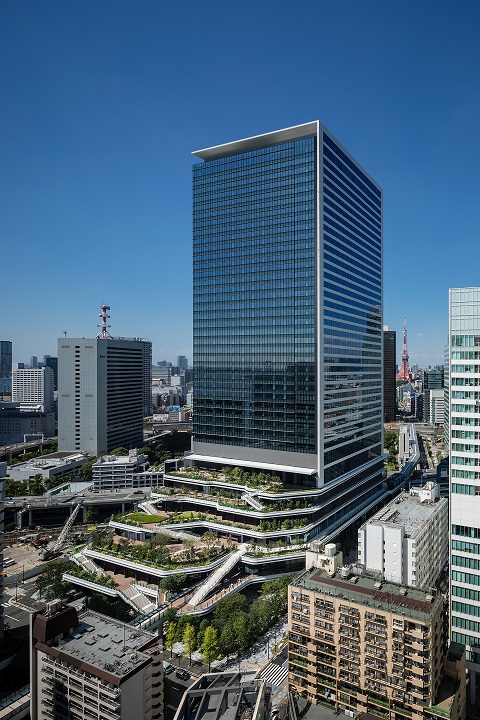 40位：東京ポートシティ竹芝 オフィスタワー　208.83m