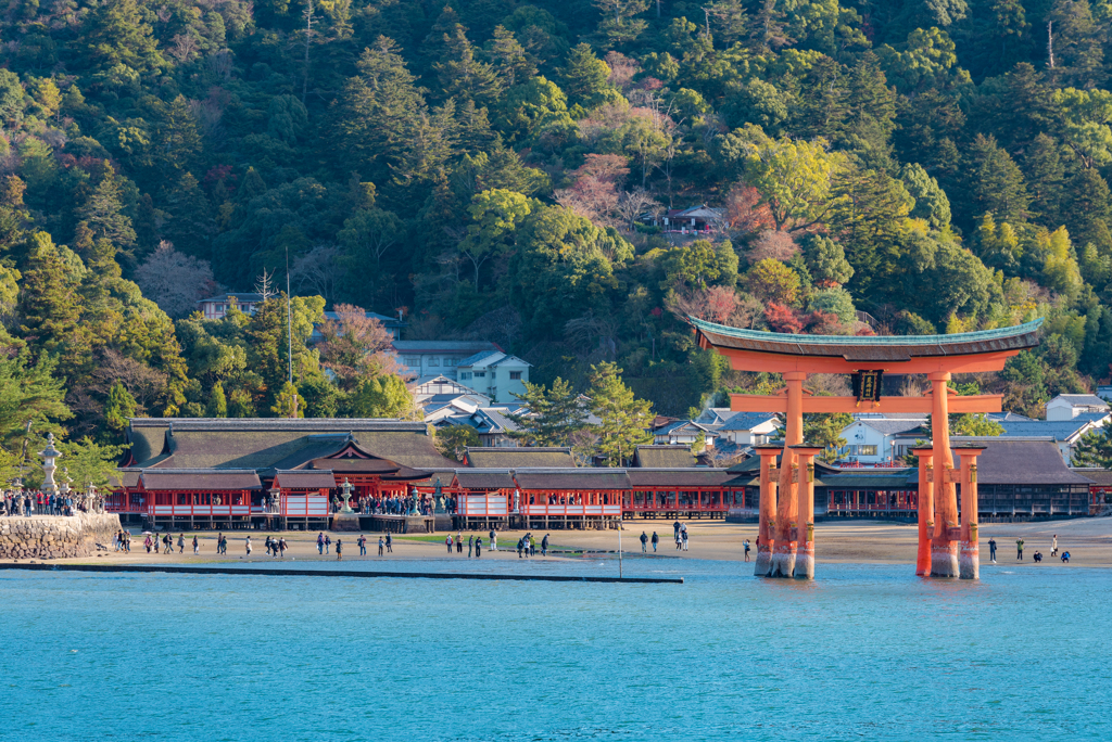 厳島神社は観光スポットとして有名