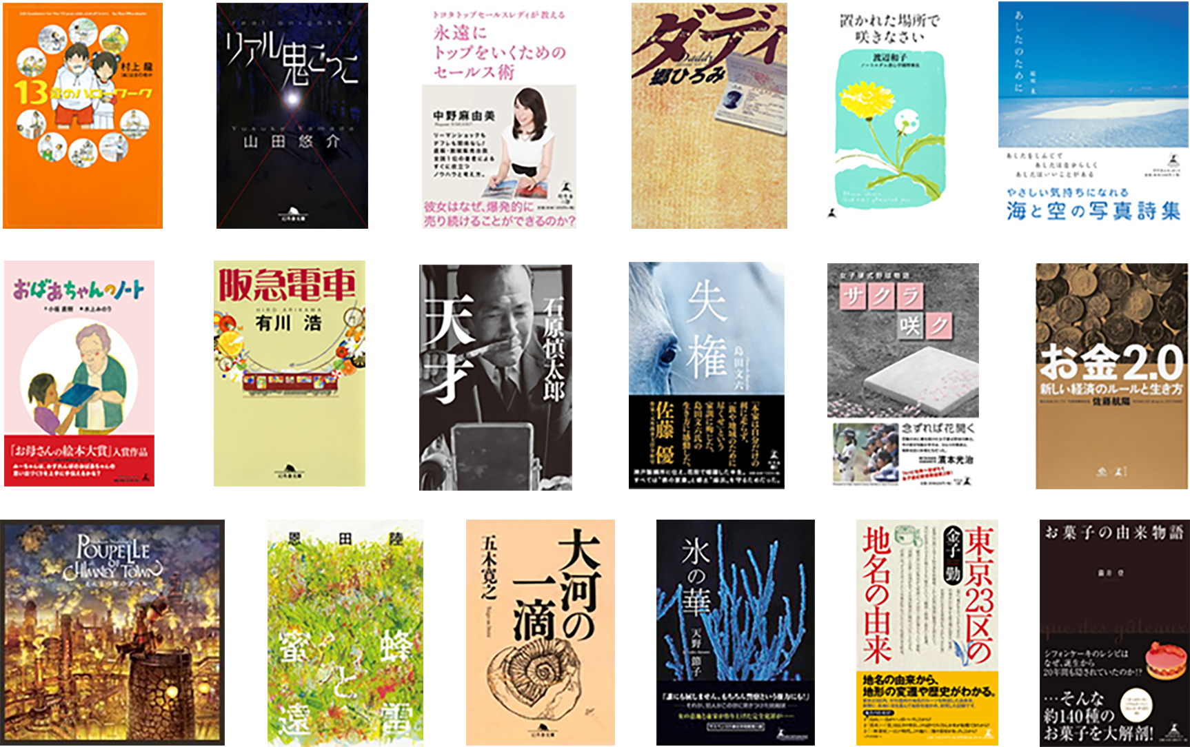 13位：幻冬舎