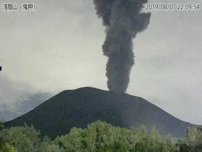 活発な活火山として知られている