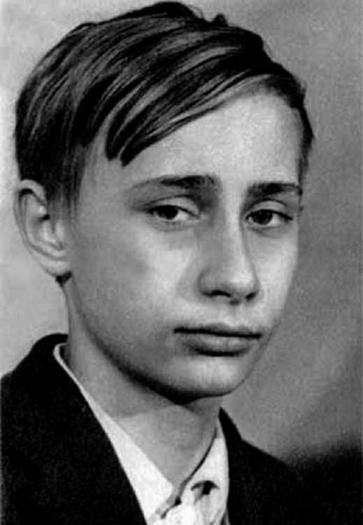 プーチンの子供時代