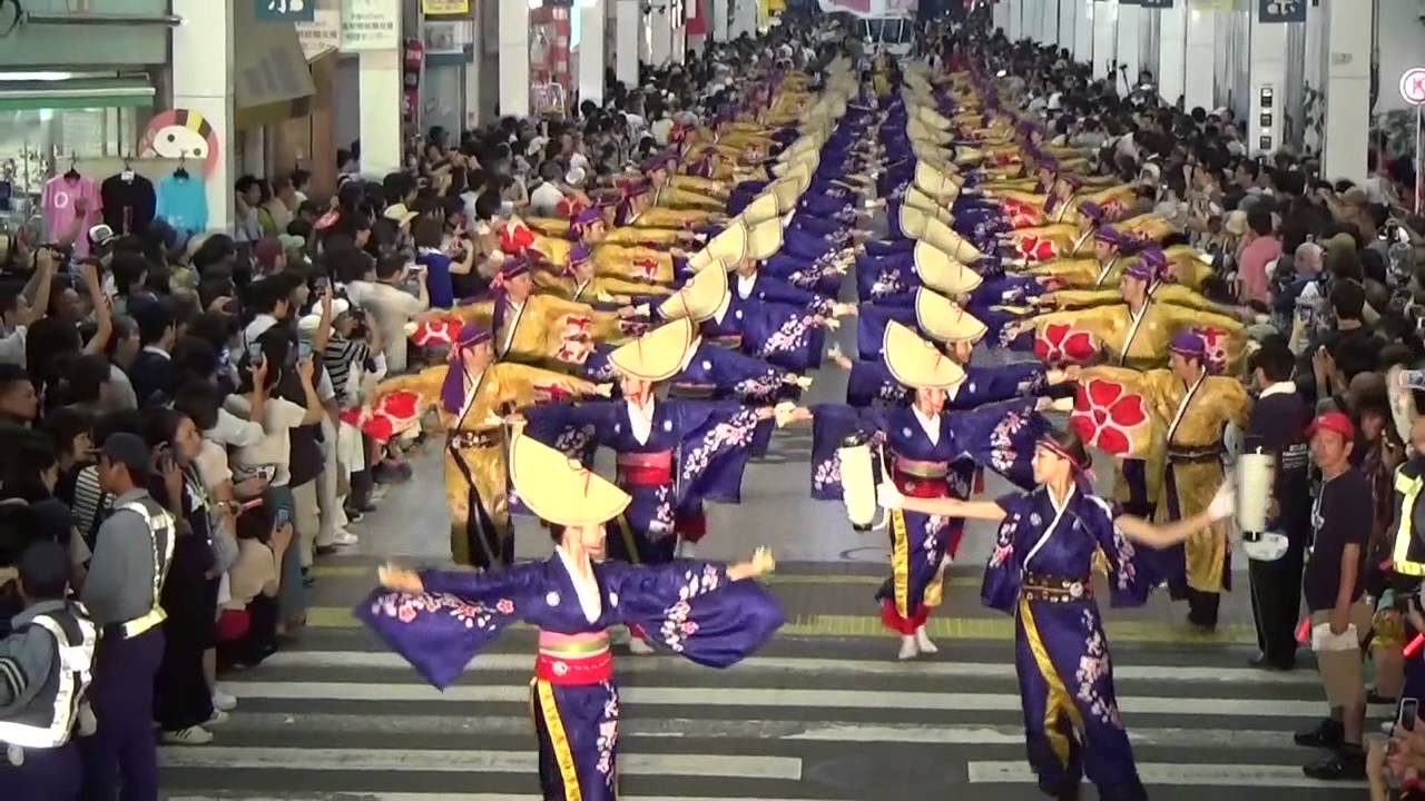 5位：よさこい祭り（高知県）