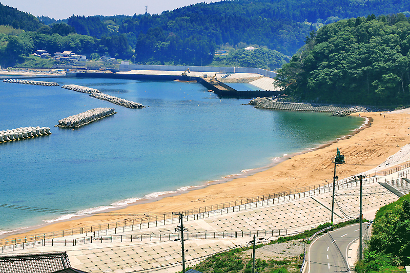 48位：広田海水浴場　岩手県