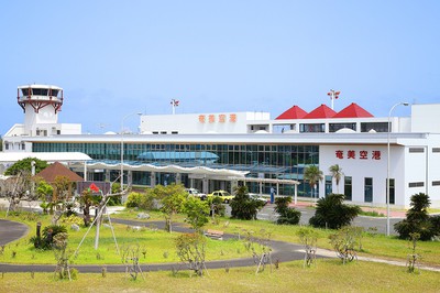 31位：奄美空港（鹿児島県）旅客数609,947人