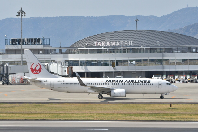 26位：高松空港（香川県）旅客数656,767人