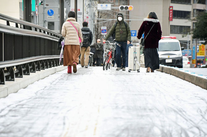 降雪量：2cm	