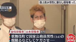 強盗傷害容疑で逮捕