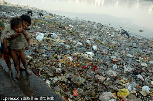 ガンジス川は汚染されている
