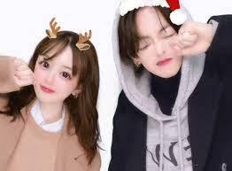 クリスマスにツーショットをSNSで公開