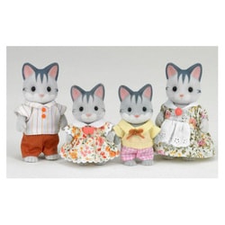 41位：グレイッシュネコファミリー