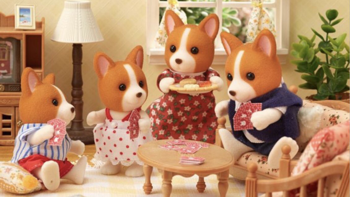 24位：コーギーファミリー